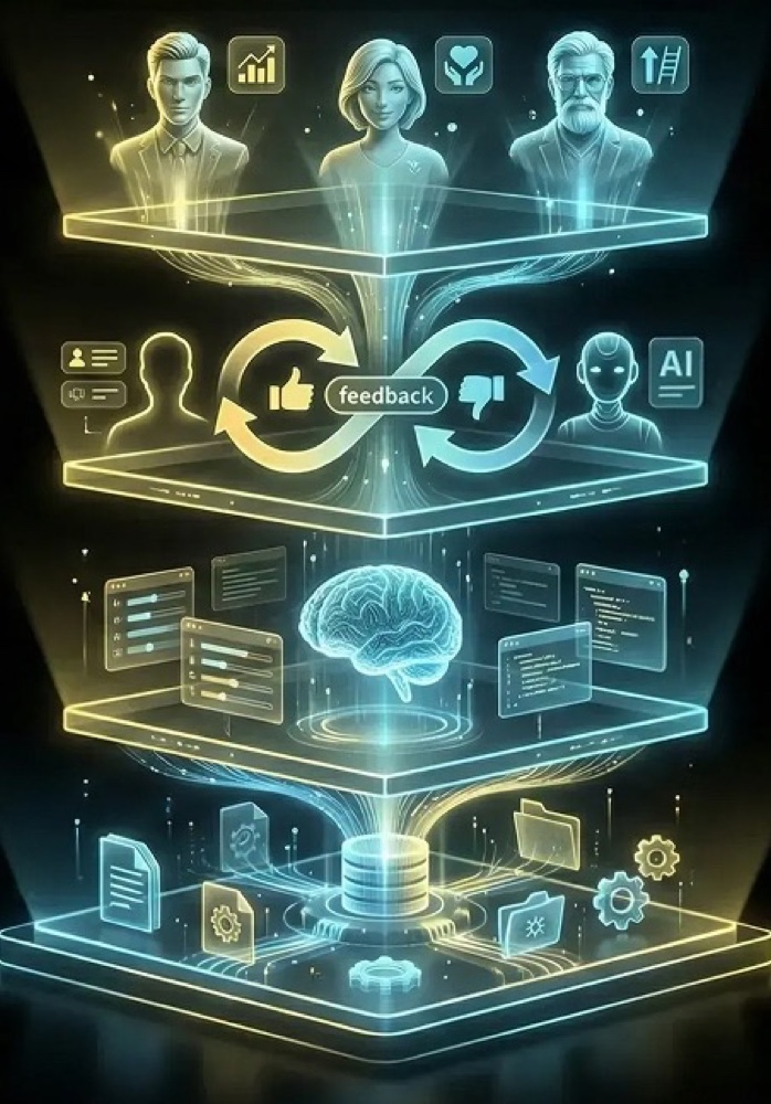 Four-layer core technology stack